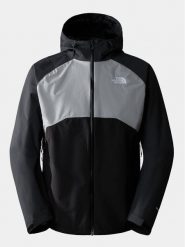 The North Face Kurtka softshell Stratos NF00CMH9 Czarny Regular Fit. Czarne kurtki męskie The North Face, m, bez wzorów, z softshellu, outdoorowe. Za 639.99 zł.