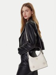 Guess Torebka Rosalba HWZG96 57010 Biały. Białe torebki do ręki damskie Guess, z aplikacjami, ze skóry, bez dodatków. Za 309.99 zł.