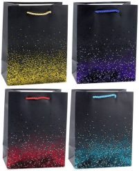 Torba Prezentowa Błyszczący Gradient Kropki 23 x 18 x 10,5 cm. Torby i plecaki dziecięce LEAN. Za 8.46 zł.