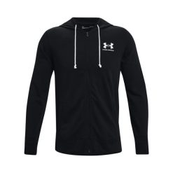Bluza treningowa Under Armour Rival Terry. Białe bluzy męskie Under Armour, m, bez wzorów, z bawełny, bez kaptura, do biegania. Za 218.00 zł.