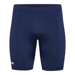 Szorty Hummel Bl Essential. Niebieskie spodnie sportowe męskie Hummel, bez wzorów, z tkaniny, na fitness i siłownię. Za 125.50 zł.