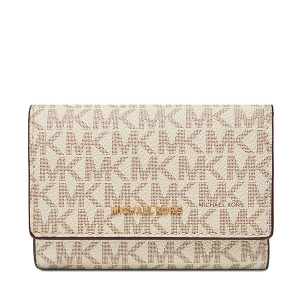 Portfel MICHAEL Michael Kors. Brązowe portfele damskie MICHAEL Michael Kors, bez wzorów. Za 479.99 zł.