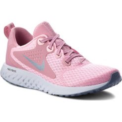Buty NIKE - Legend React (GS) AH9437 600 Pink/Ashen Slate. Czerwone obuwie sportowe damskie Nike, z materiału. W wyprzedaży za 259.00 zł.