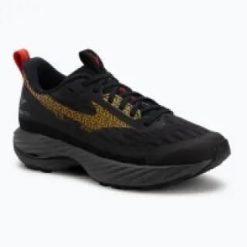Buty do biegania Mizuno Wave Rider TT 3 Czarny. Czarne obuwie sportowe damskie Mizuno, bez wzorów, z materiału, do biegania, mizuno wave. Za 419.99 zł.