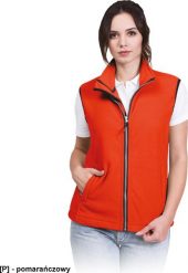 R.E.I.S. VHONEY-L - bezrękawnik damski z polaru, kołnierz ze stójką - ciemnoczerwony XL. Czerwone kurtki sportowe damskie R.E.I.S., l, bez wzorów, z polaru, bez kaptura. Za 63.94 zł.