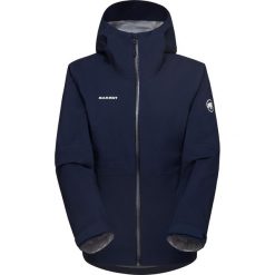 Kurtka z membraną damska Mammut Linard Guide HS Hooded Jacket. Niebieskie kurtki damskie Mammut, m, bez wzorów, bez kaptura. Za 1,269.99 zł.