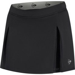 Spódniczka tenisowa damska Dunlop Club Skirt. Czarne spódnice damskie Dunlop, bez wzorów, sportowe, sportowe. Za 139.99 zł.