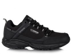 Buty męskie turystyczne trekkingowe DK PREDATOR BLK SOFTSHELL. Czarne trekkingi męskie DK, na jesień, trekkingowe. Za 159.00 zł.