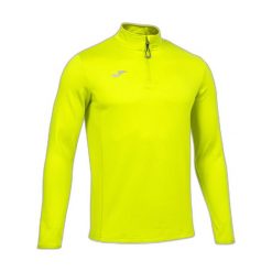 Bluza do biegania dla chłopców Joma Running night. Żółte bluzy dla chłopców Joma, bez wzorów, z poliesteru, bez ramiączek, bez kaptura. Za 180.20 zł.