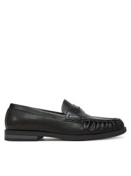 Guess Mokasyny FMJOSA LEA14 Czarny. Czarne mokasyny męskie Guess, ze skóry. Za 369.99 zł.