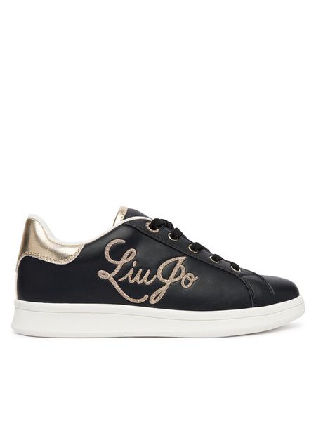 Liu Jo Sneakersy Ginny 01 4F6011 EX097 D Czarny. Czarne buty sportowe dziewczęce Liu Jo, bez wzorów, bez zapięcia. Za 394.99 zł.