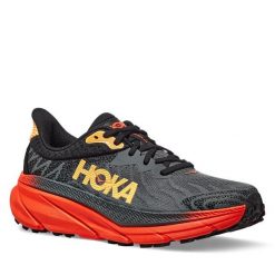 Buty do biegania Hoka. Szare buty sportowe męskie HOKA, bez zapięcia, do biegania. Za 499.99 zł.