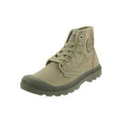 Buty do chodzenia męskie Palladium Pampa HI. Zielone trekkingi męskie Palladium, za kostkę, trekkingowe. Za 329.99 zł.