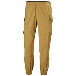 Spodnie Helly Hansen Vista. Żółte eleganckie spodnie męskie Helly Hansen, s, bez wzorów, z materiału, długie. Za 439.00 zł.