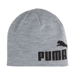 Czapka Puma Ess Cuffless. Szare czapki i kapelusze damskie Puma, na zimę, bez wzorów, ze splotem, sportowe. Za 66.99 zł.