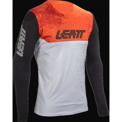Bluza rowerowa Leatt Jersey MTB Gravity 5.0. Białe koszulki sportowe męskie LEATT, m, bez wzorów, z jersey, bez kołnierzyka, bez ramiączek, rowerowe. Za 402.99 zł.