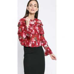 Missguided - Bluzka. Szare bluzki damskie Missguided, z materiału, casualowe, ze stójką. W wyprzedaży za 69.90 zł.