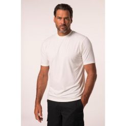 Męski T-shirt rękaw 1/2 okrągły dekolt ochrona UV 50+. Białe t-shirty męskie JAY-PI, m, bez wzorów, z elastanu, bez kołnierzyka. Za 179.99 zł.