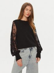 ViCOLO Sweter 77064S Czarny Regular Fit. Czarne swetry damskie ViCOLO, s, bez wzorów, z syntetyku, bez kołnierzyka, bez ramiączek, bez kaptura. Za 259.99 zł.