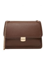 JENNY Torebka C-JEN-L-010-08 Brązowy. Brązowe torebki do ręki damskie Jenny, bez wzorów, z materiału, bez dodatków. Za 149.99 zł.