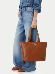 Nine West Torebka CEO-IVORY LANE-LDA9198 Brązowy jasny. Brązowe torebki do ręki damskie Nine West, bez wzorów, ze skóry, bez dodatków. Za 279.99 zł.