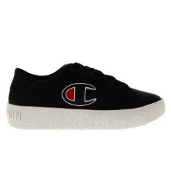 Femme ERA Champion KK001 NBK / WHT S10739 Noir Champion. Czarne obuwie sportowe damskie Champion, bez wzorów, z gumy, tenisowe. Za 239.99 zł.