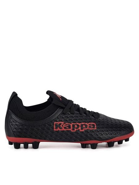 Kappa Buty do piłki nożnej AW24-3C004B Czarny. Czarne buty sportowe chłopięce Kappa, bez wzorów, z materiału, bez zapięcia. Za 159.99 zł.