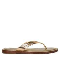 Japonki MICHAEL Michael Kors. Żółte klapki damskie MICHAEL Michael Kors, bez wzorów, bez obcasa. Za 359.99 zł.