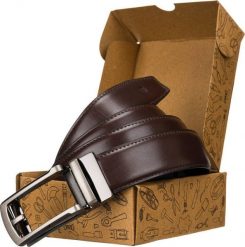 Peterson Elegancki, skórzany pasek męski do spodni Peterson Długość paska 105. Paski damskie Peterson, bez wzorów, eleganckie. Za 127.69 zł.