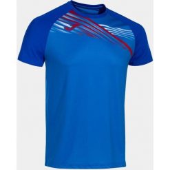 Męska koszulka sportowa Joma Elite X Royal L, krótki rękaw. Czerwone koszulki sportowe męskie Joma, l, bez wzorów, bez kołnierzyka, bez ramiączek, do biegania. Za 185.99 zł.