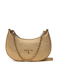 Patrizia Pepe Torebka 8B0309/L138-Y442 Złoty. Żółte torebki do ręki damskie Patrizia Pepe, bez wzorów, ze skóry, bez dodatków. Za 869.99 zł.