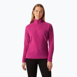 Bluza trekkingowa damska Helly Hansen Daybreaker 1/2 Zip. Czerwone bluzy damskie Helly Hansen, bez wzorów, bez kaptura. Za 199.99 zł.