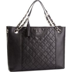 Torebka TORY BURCH - Fleming Distreesed 50286 Black 001. Czarne torebki do ręki damskie Tory Burch, ze skóry. Za 2,509.00 zł.