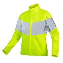 Kurtka wodoodporna Endura Urban Luminite EN1150. Żółte kurtki męskie ENDURA, l, bez wzorów, z materiału, bez kaptura. Za 818.50 zł.