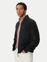 Tommy Hilfiger Kurtka bomber Packable Bomber MW0MW43462 Czarny Regular Fit. Czarne kurtki męskie Tommy Hilfiger, l, bez wzorów, z syntetyku, bez kaptura. Za 949.99 zł.