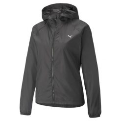 Puma Kurtka Favorite Woven 52168301. Czarne kurtki damskie Puma, bez wzorów, bez kaptura. Za 182.99 zł.