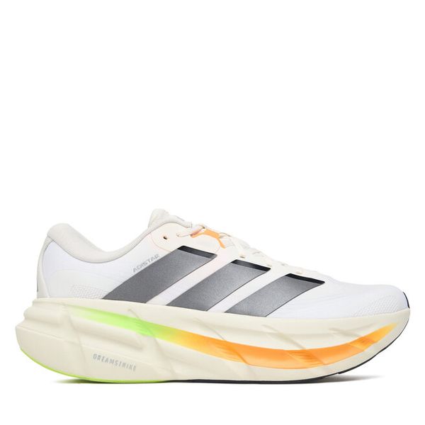 Buty do biegania adidas. Białe buty sportowe męskie Adidas, bez zapięcia, do biegania. Za 569.99 zł.