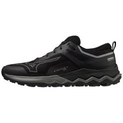 Buty do biegania męskie Mizuno Wave Ibuki 4 Gtx. Czarne buty sportowe męskie Mizuno, z materiału, bez zapięcia, do biegania, mizuno wave. W wyprzedaży za 498.00 zł.