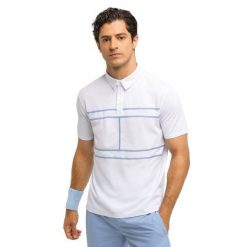 Męska tenisowa koszulka polo pique sport.tennis Siroko Slice White. Białe koszulki polo męskie SIROKO, m, bez wzorów, bez kołnierzyka, bez ramiączek, tenisowe. Za 211.00 zł.