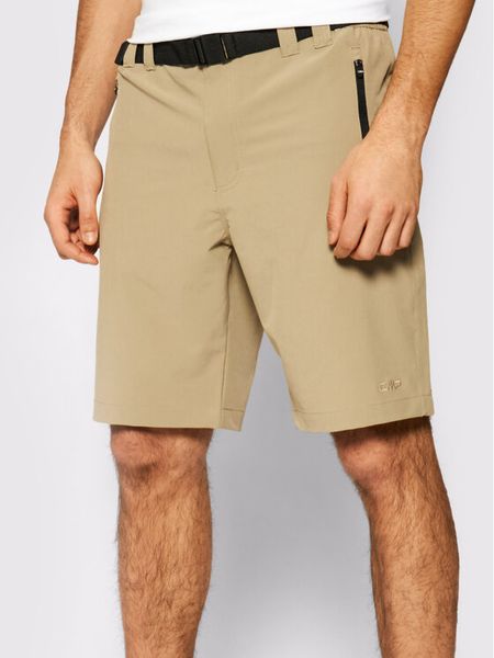 CMP Szorty materiałowe 3T51847 Beżowy Regular Fit. Brązowe krótkie spodenki sportowe męskie CMP, m, bez wzorów, z materiału. Za 199.99 zł.