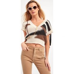 Sweter LIU JO. Swetry damskie Liu Jo, l, bez wzorów, bez kołnierzyka, bez ramiączek, bez kaptura. W wyprzedaży za 476.47 zł.