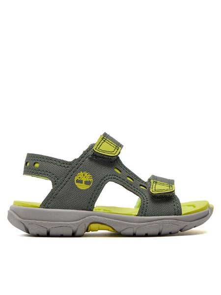 Timberland Sandały Moss Jump 2 Strap Sandal TB0A68RHL951 Khaki. Brązowe sandały chłopięce Timberland, ze skóry, bez zapięcia. Za 239.99 zł.