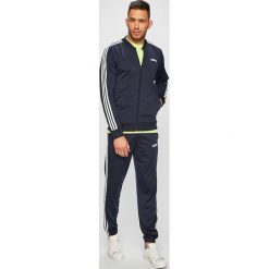 Adidas Performance - Komplet. Niebieskie bluzy męskie Adidas, l, bez wzorów, z dzianiny, bez kaptura. Za 279.90 zł.