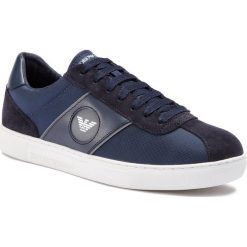 Sneakersy EMPORIO ARMANI - X4X259 XL708 A234 Navy/Night/Night/Sil. Półbuty na co dzień męskie marki Emporio Armani. Za 819.00 zł.