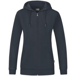 Kurtka damska Jako Organic. Szare kurtki damskie Jako, m, bez wzorów, z bawełny, z kapturem. Za 366.00 zł.