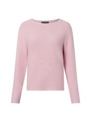 Franco Callegari Sweter z dzianiny Kobiety Bawełna różowy, S. Czerwone swetry damskie Franco Callegari, s, bez wzorów, z bawełny, eleganckie, bez kołnierzyka, bez ramiączek, bez kaptura. Za 249.95 zł.