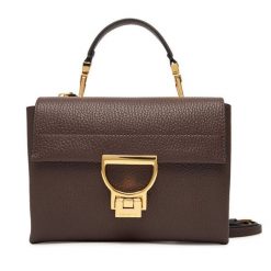 Torebka Coccinelle. Brązowe torebki do ręki damskie Coccinelle, bez wzorów, klasyczne, bez dodatków. Za 1,299.00 zł.