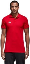 Adidas Koszulka piłkarska Condivo 18 CO Polo czerwona r. S (CF4376). Czerwone koszulki polo męskie Adidas, m, bez wzorów, bez ramiączek. Za 118.00 zł.