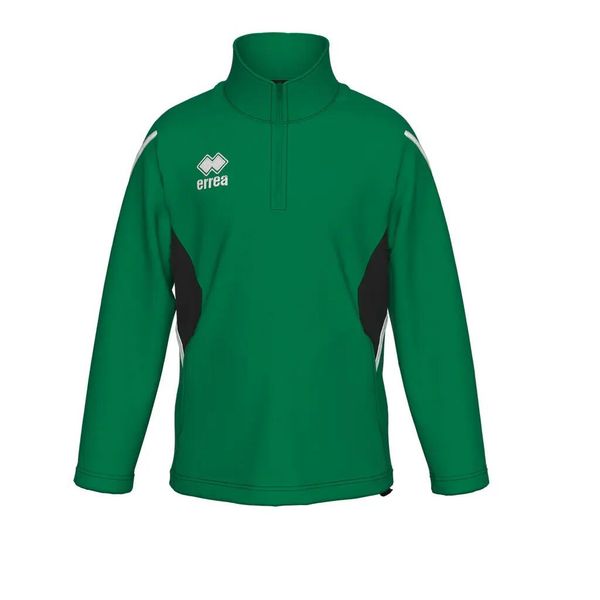 Dziecięca bluza dresowa Errea Charles. Czarne bluzy dla chłopców ERREA, bez wzorów, z dresówki, bez ramiączek, bez kaptura. Za 219.00 zł.