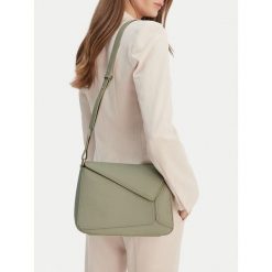 Torebka GINO ROSSI. Zielone torebki do ręki damskie Gino Rossi, bez wzorów, klasyczne, bez dodatków. Za 199.99 zł.
